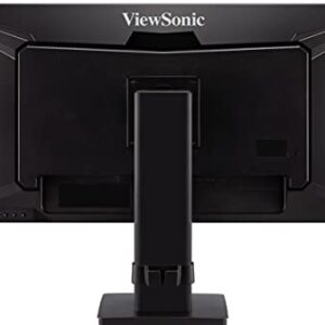 ViewSonic VA3456-MHDJ 34 Inch 21:9 UltraWide WQHD 1440p IPS Monitor with Ultra-Thin Bezels, Ergonomics Design, HDMI, and DisplayPort Inputs for Home and Office