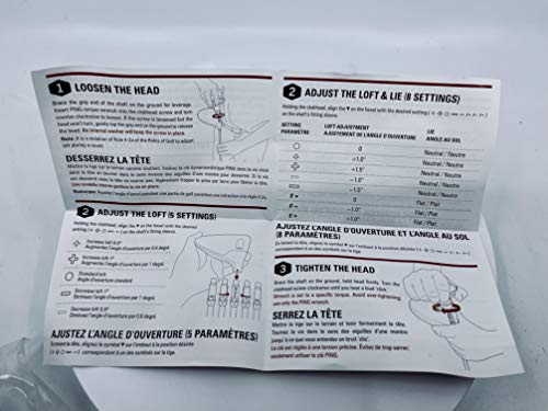 PING GOLF TRAJECTORY TUNING WRENCH TOOL FITS G LE2, G400, G410, G425 DRIVERS, FAIRWAY WOODS, AND HYBRIDS