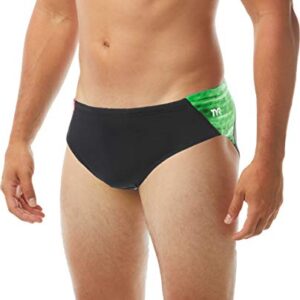 TYR Men's Castaway Racer Green 32