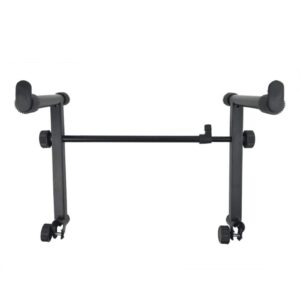 Miwayer Keyboard Stand Extension Adapter for X-Style Keyboard Stand, 2 tier keyboard stand Adjustable Width (Keyboard Stand Extension)