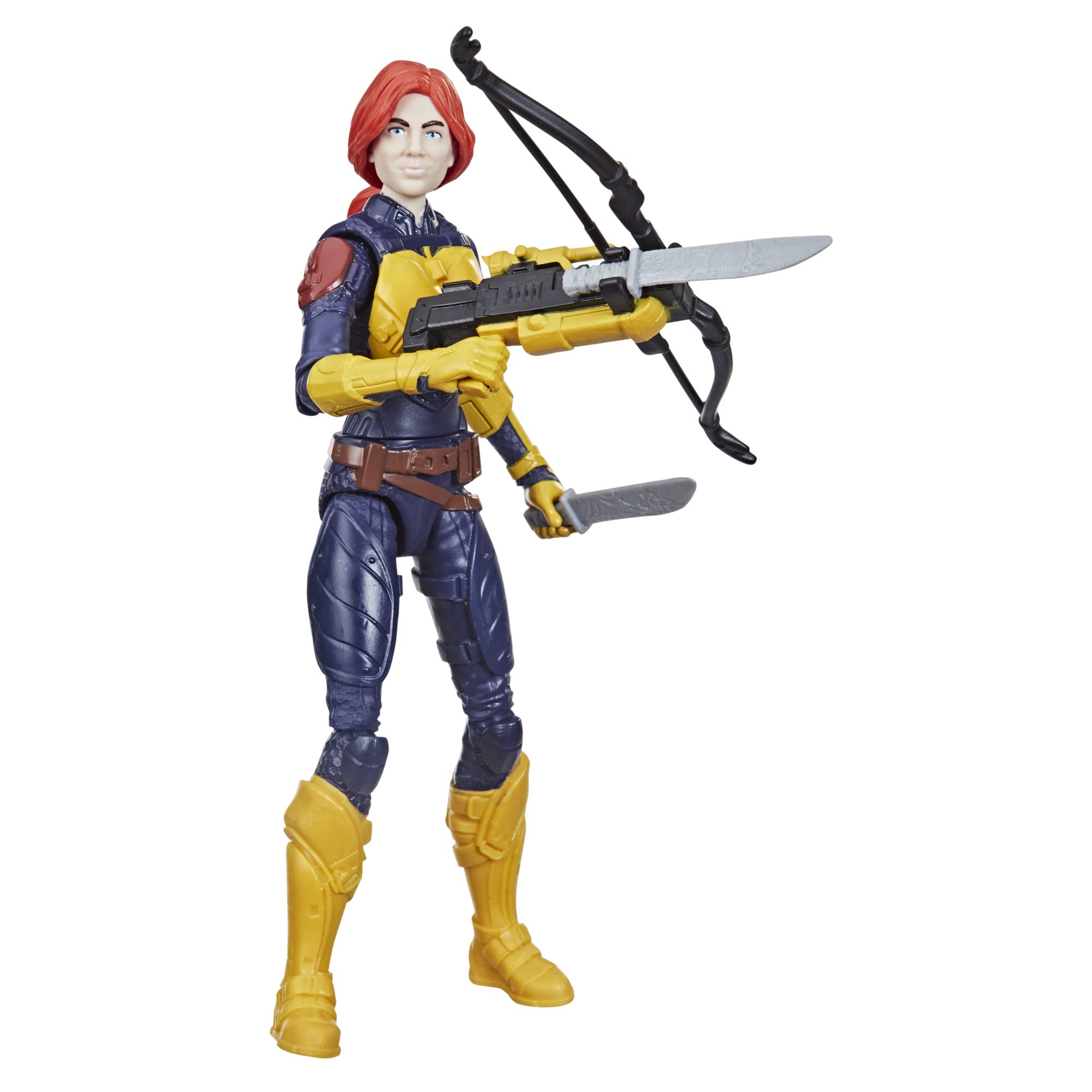 G. I. Joe Snake Eyes: G.I. Joe Origins Scarlett Action Figure Collectible Toy with Action Feature and Accessories, Toys for Kids Ages 4 and Up