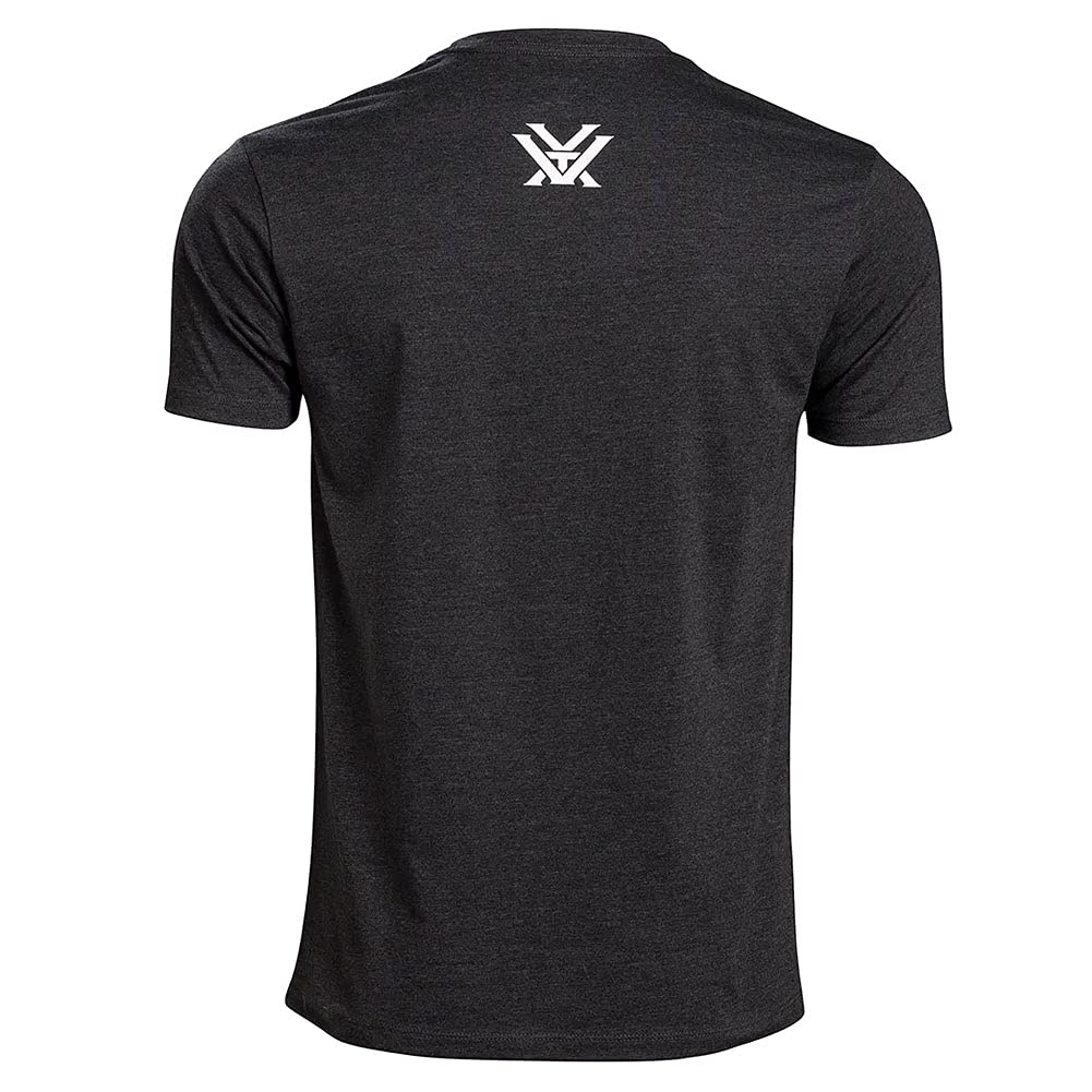 Vortex Optics Three Peaks Short Sleeve Shirt - Charcoal Heather - X-Large