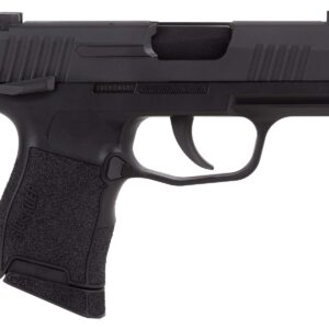 Sig Sauer P365 BB Blowback Air Pistol with CO2 12 Gram (5 Pack) and Pack of 100 Airgun .177/4.5mm Steel BBS Bundle