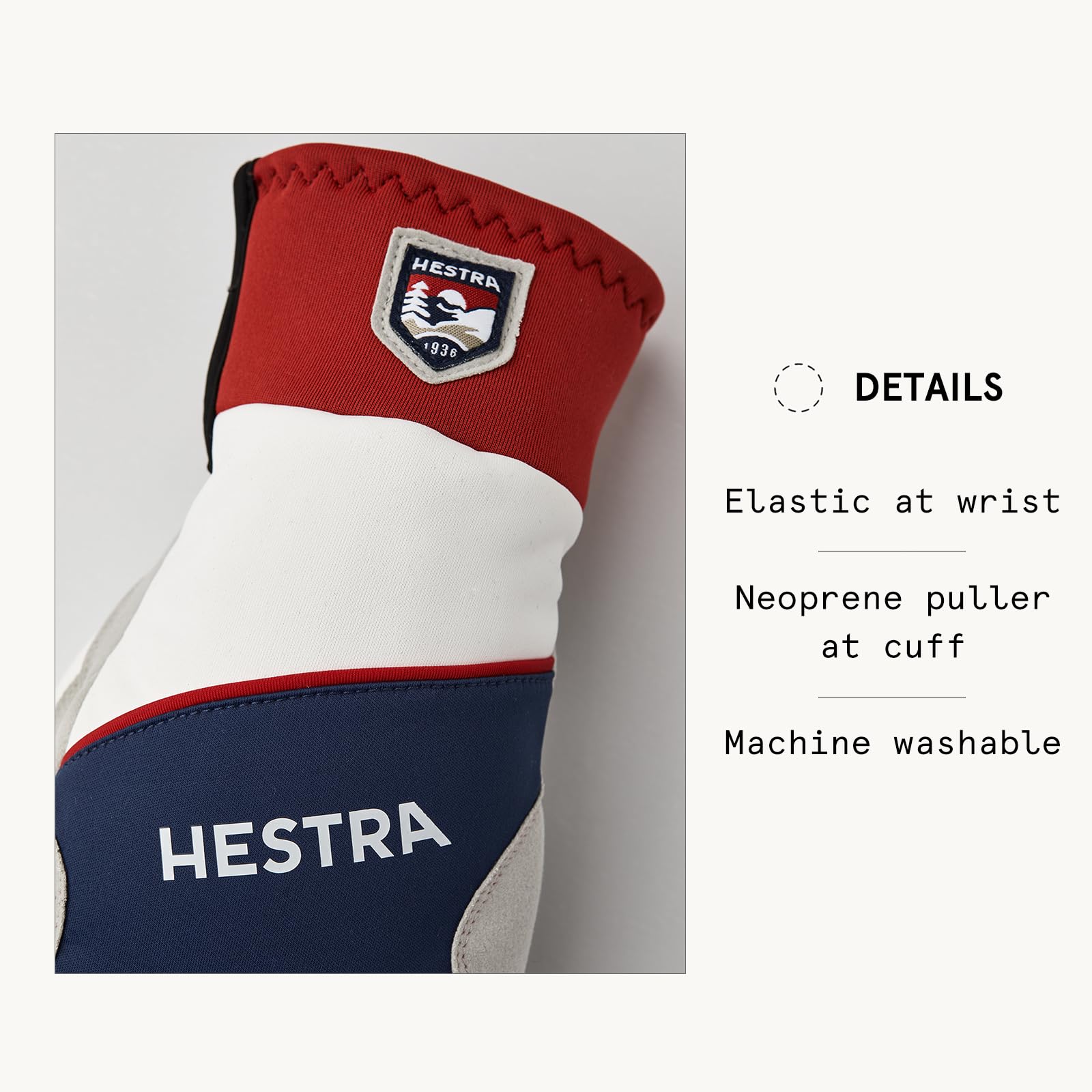 Hestra Comfort Tracker Mitt - Navy/Ivory - 9