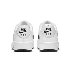 NIKE Men's Golf Shoe, White Black, 9.5 AU