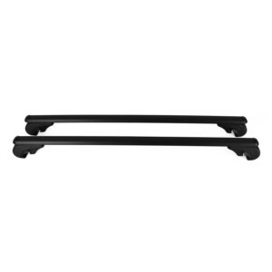 omac roof rack cross bars for ford bronco 2021-2024, aluminium crossbars for luggage, kayak, canoe, surf, ski, snowboard, camping, 2 pcs, black