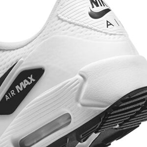 NIKE Men's Golf Shoe, White Black, 9.5 AU