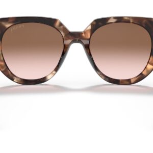 Prada PR 14WS Caramel Tortoise/Powder/Brown Gradient One Size