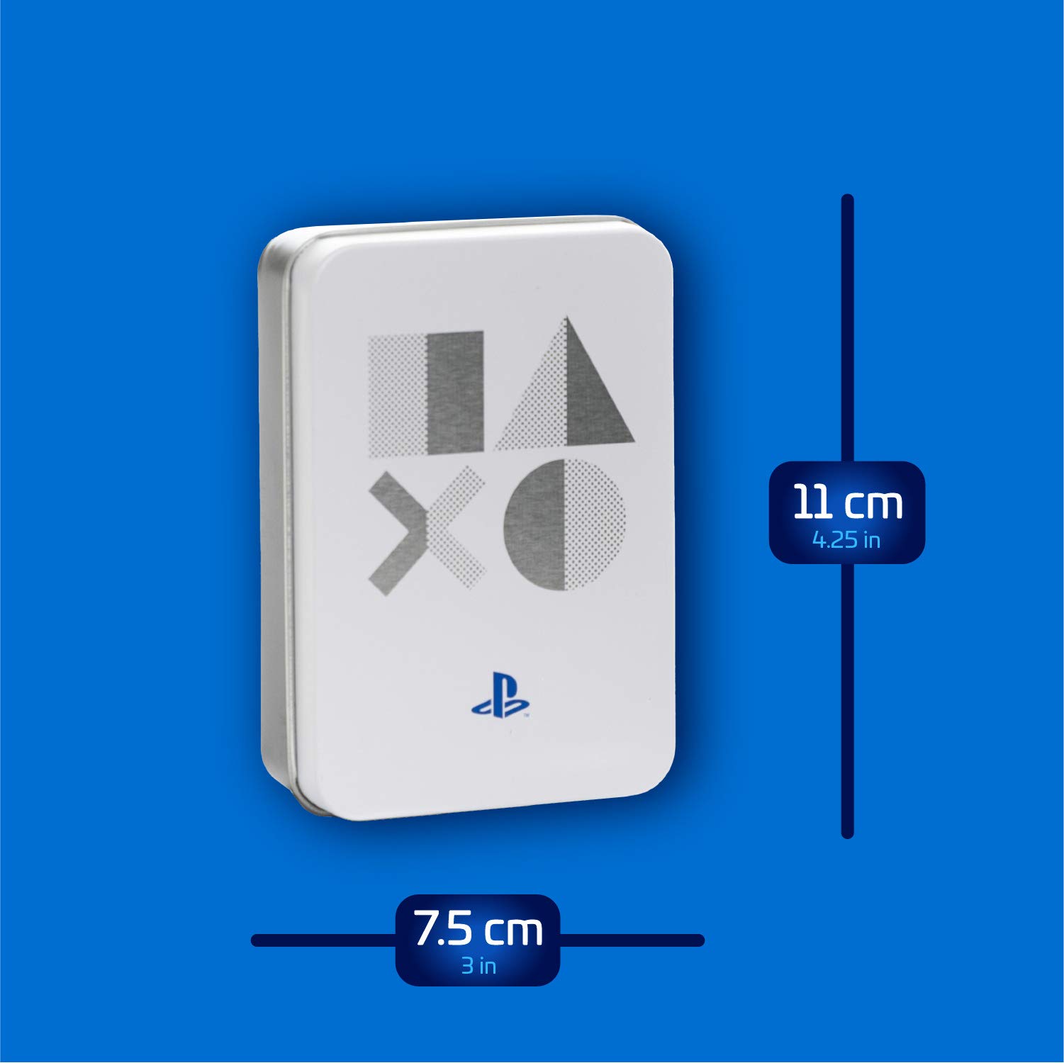 PlayStation Playing Cards, Standard Deck of Cards with Storage Tin