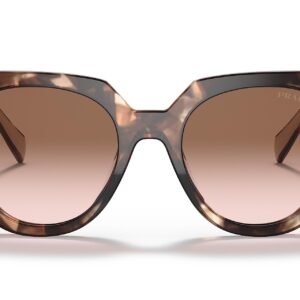 Prada PR 14WS Caramel Tortoise/Powder/Brown Gradient One Size