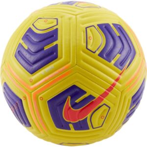 NIKE CU8047-720 Academy Recreational Soccer Ball Unisex Yellow/Violet Size 5