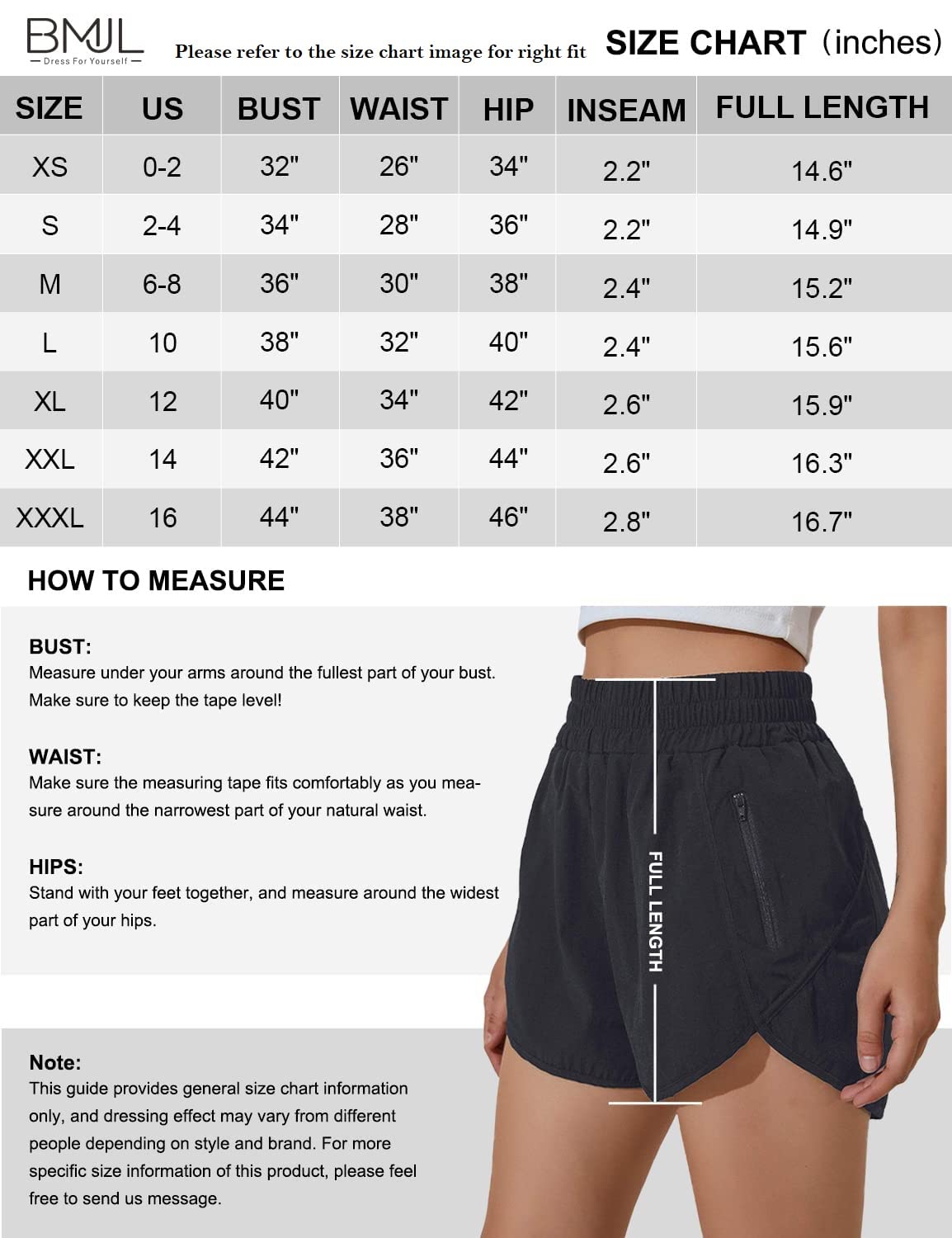 BMJL Women's Running Shorts Elastic High Waisted Shorts Pocket Sporty Workout Shorts Quick Dry Athletic Shorts Pants(M,Black)