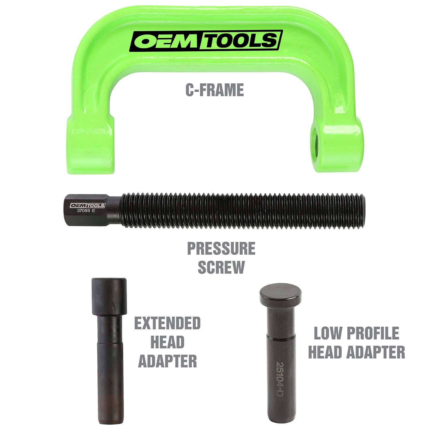 OEMTOOLS 25104 21-Piece Master Ball Joint Press Kit, Ball Joint Puller for Upper and Lower Ball Joints, U-Joints, and Brake Pins, Automotive Tool Kit Compatible with 2WD and 4WD Vehicles