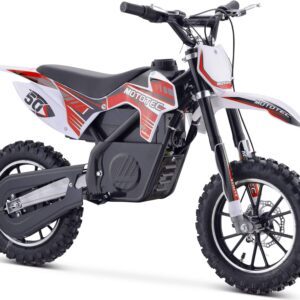 MotoTec 24v 500w Gazella Electric Dirt Bike Red