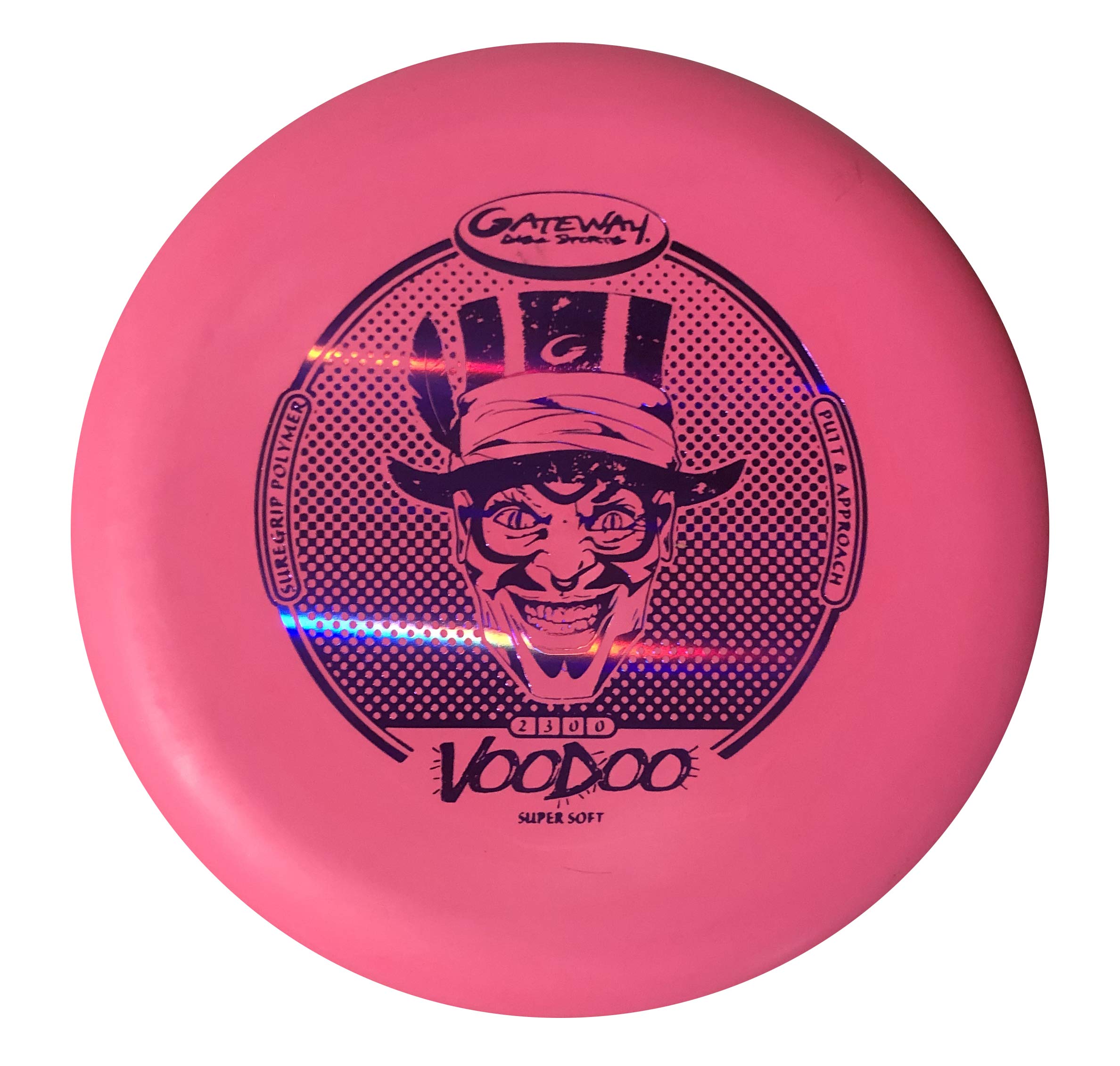 Gateway Voodoo Disc Golf Putter Approach Disc - 5 Pack (Supersoft (SS))