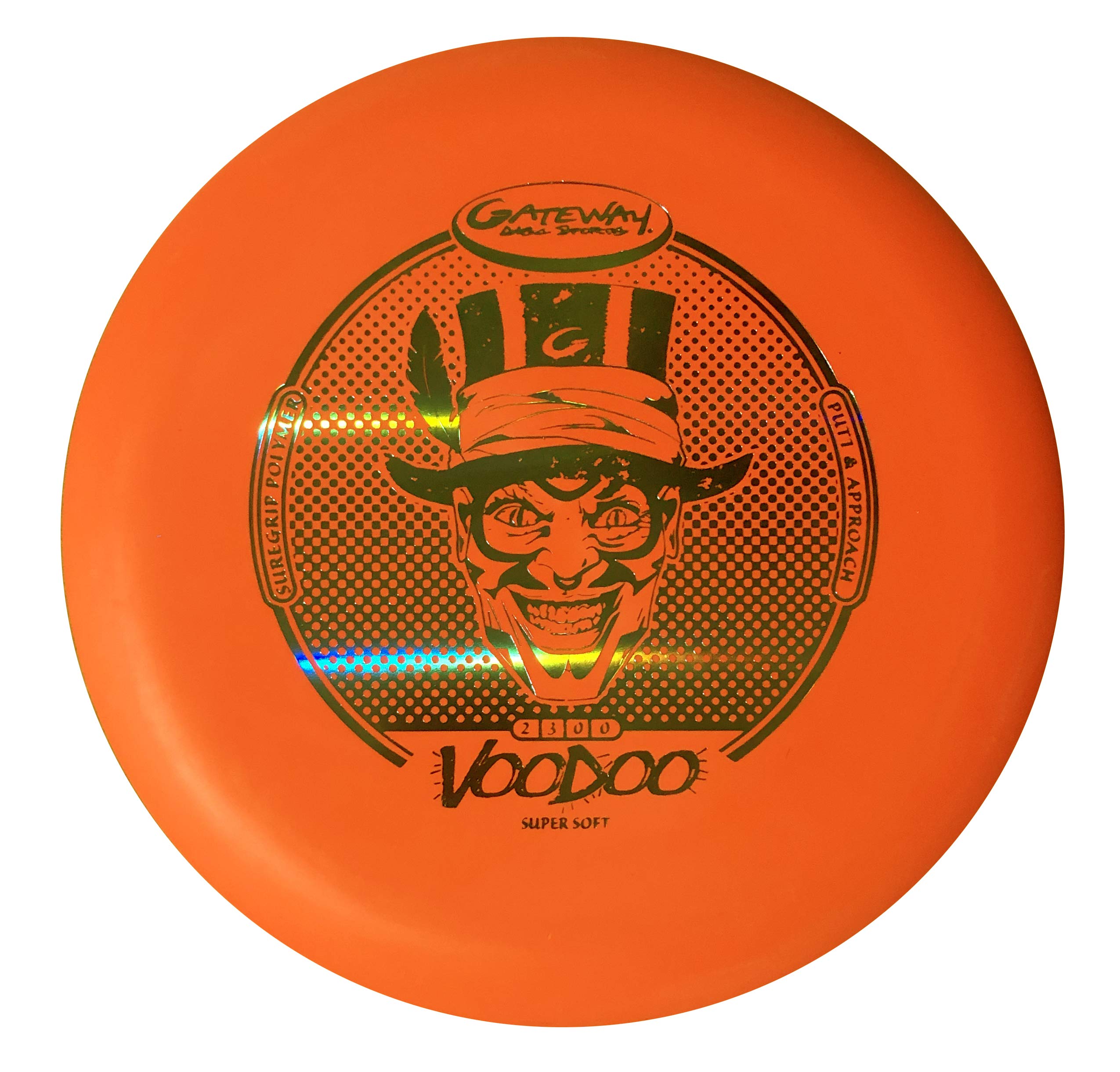 Gateway Voodoo Disc Golf Putter Approach Disc - 5 Pack (Supersoft (SS))