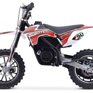 MotoTec 24v 500w Gazella Electric Dirt Bike Red