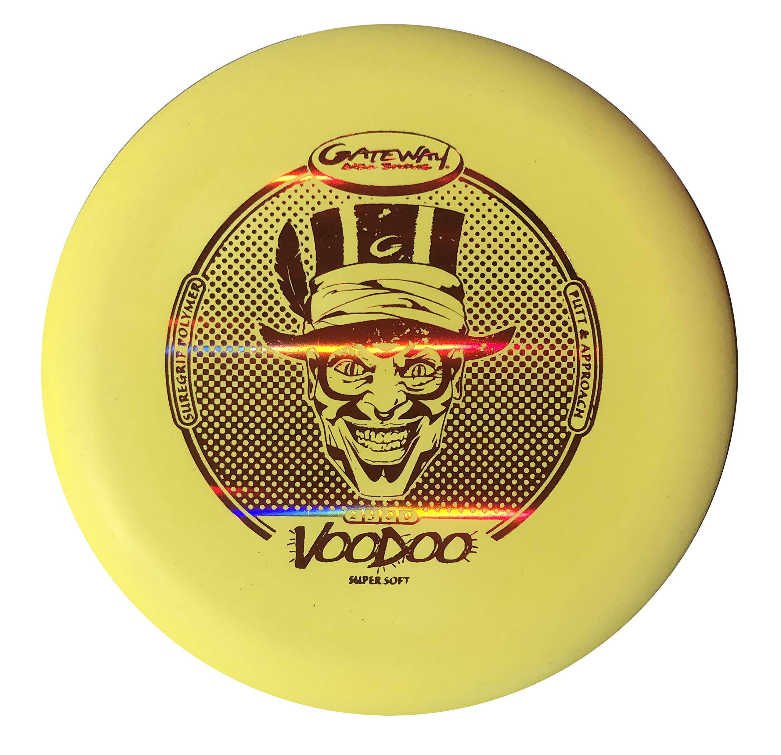 Gateway Voodoo Disc Golf Putter Approach Disc - 5 Pack (Supersoft (SS))