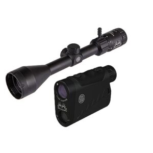 buckmasters combo kit- kilo 1500 6x22mm rangefinder & 3- 9x50mm scope