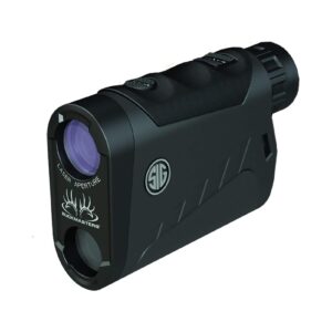 sig sauer buckmasters 1500 6x22mm red led wareproof hunting laser rangefinder monocular