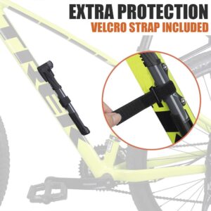 Bike Large Saddle Bag and BV Bike Mini Pump