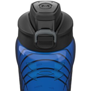 Under Armour 24oz Water Bottle, Pro Lid Cover, Shatter Proof, Stain & Odor resistant, Royal