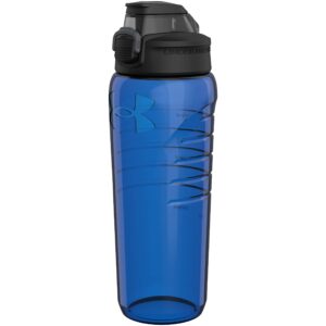 Under Armour 24oz Water Bottle, Pro Lid Cover, Shatter Proof, Stain & Odor resistant, Royal