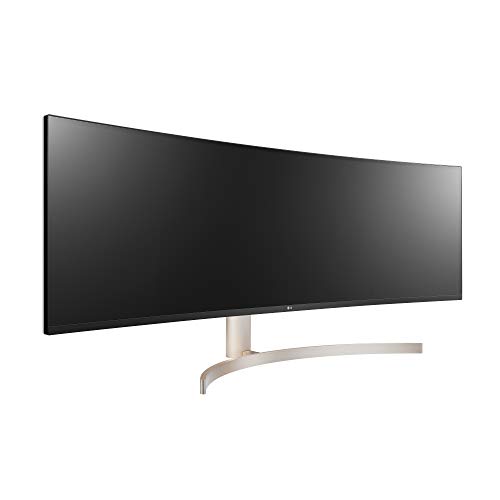 LG 49WL95C-WE 32:9 UltraWide Monitor 49" Dual DQHD (5120 x 1440) IPS Display, HDR10, USB Type-C with 85W Power Delivery, Ambient Light Sensor, 2 x 10W Stereo Speaker with Rich Bass - Silver