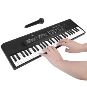 Electronic Organ, Environmentally Friendly Microphone And Recording Function 54 Key Piano Keyboard Bf-5438 For Outdoor Indoor Use Electronic Organ