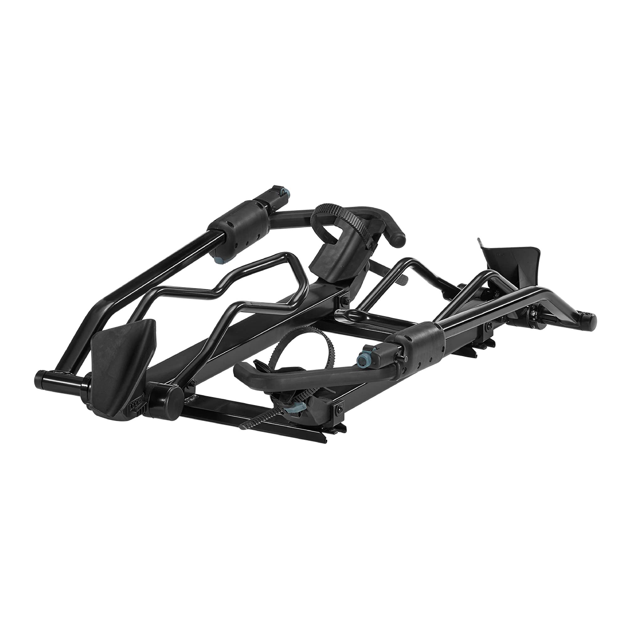 Yakima EXO DoubleUp 2 Bike Capacity Hitch Bike Rack with StrongArm Design, SpeedKnobs, and SKS Lock for EXO SwingBase or EXO TopShelf, Black