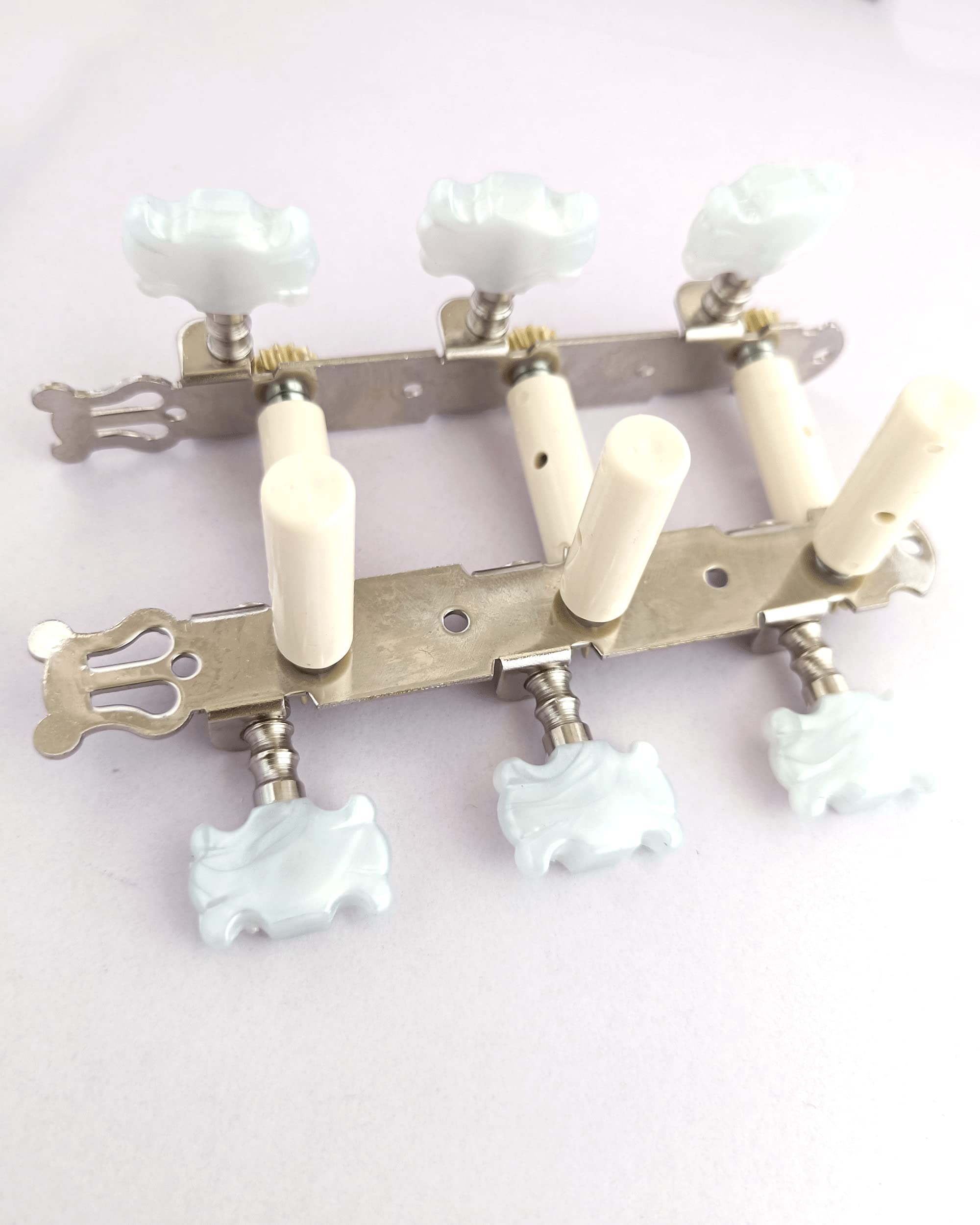 Ubrand A Plate Classical Guitar String Machine Heads Tuning Pegs Keys Tuners Set (2101-GDN02)