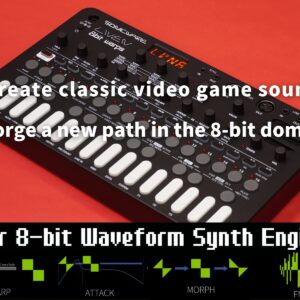 Sonicware Liven 8bit warps [8-bit Synthesizer Groove Box] 4-track looper fearture