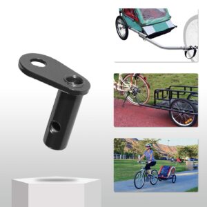 OneGas Bike Trailer Hitch Coupler,90 Degrees Bicycle Attachment Connector Accessory Compatible with Child Trailer and Pets Stroller