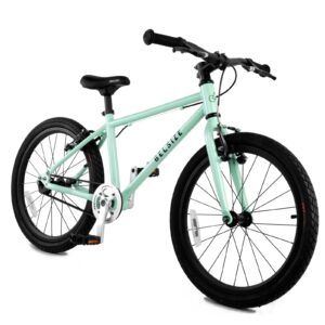 a11n sports belsize 20-inch belt-drive kid's bike, lightweight aluminium alloy bicycle(only 14.82 lbs) for 7-10 years old