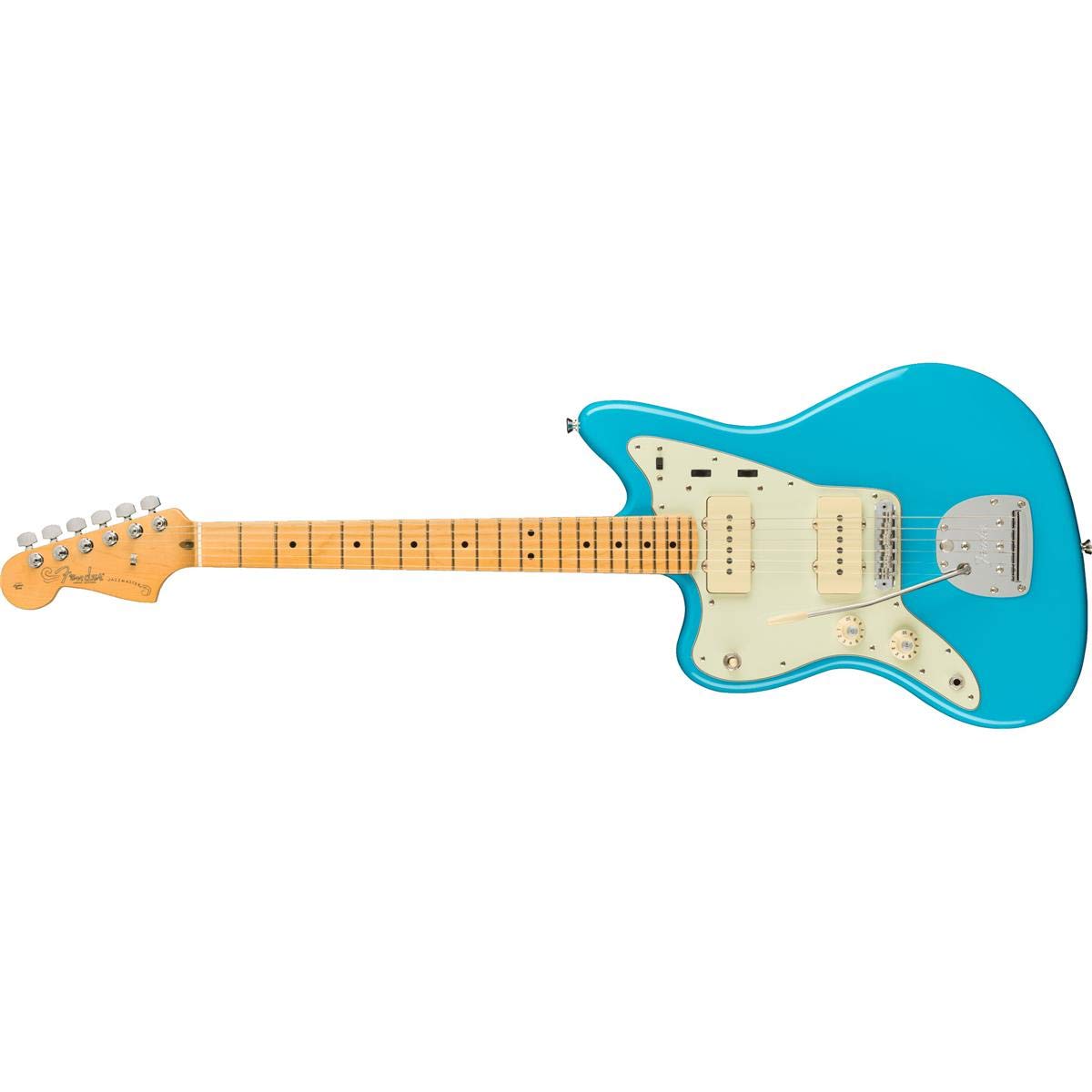 Fender American Professional II Jazzmaster Left-handed - Miami Blue with Maple Fingerboard