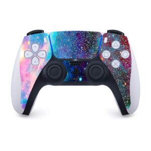 ITS A Skin Skins Compatible with Sony Playstation 5 Console Disc Edition - Protective Decal Overlay Stickers wrap Cover - Colorful Space Gasses