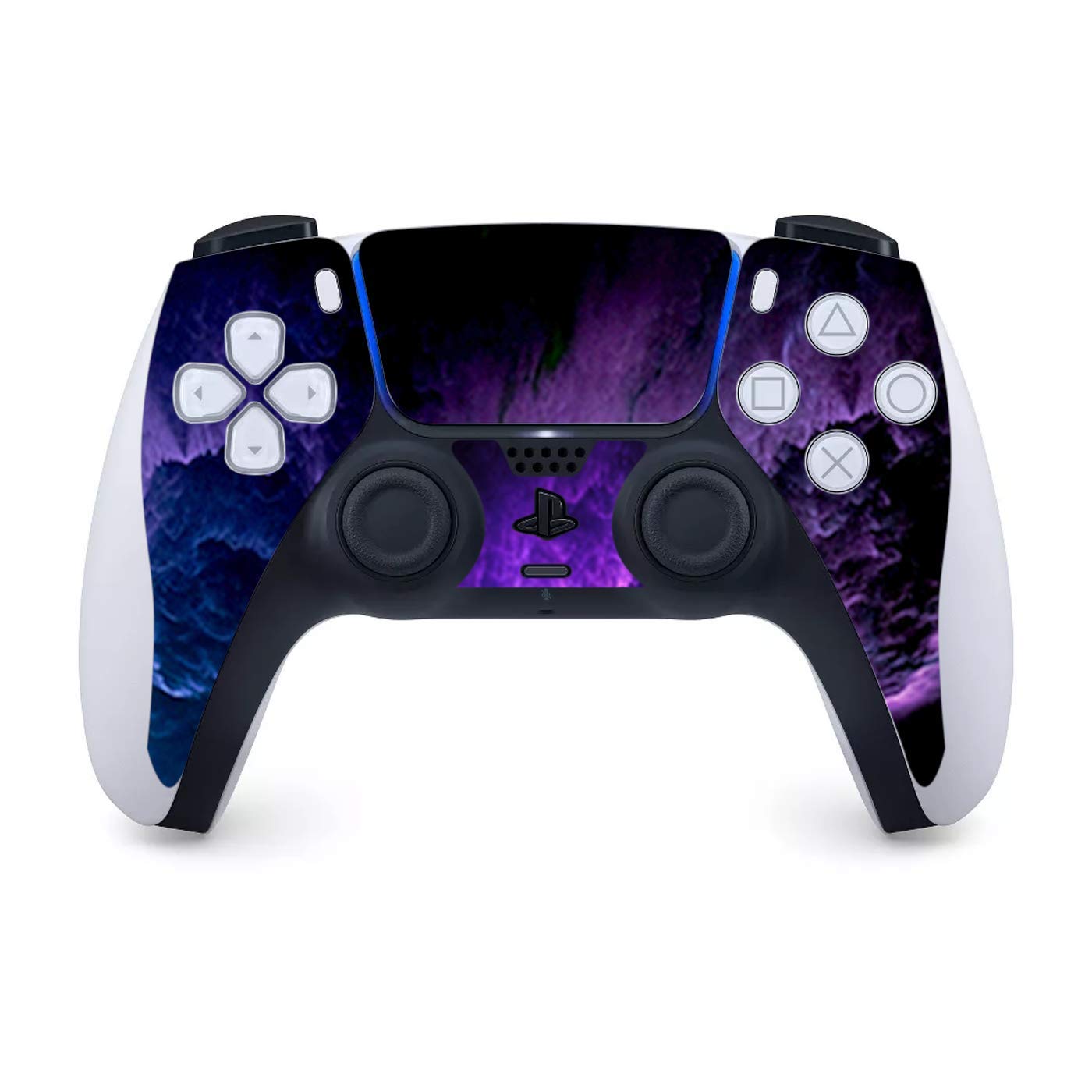 ITS A SKIN Skins Compatible with Sony Playstation 5 Console Disc Edition - Protective Decal Overlay stickers wrap cover - purple storm clouds