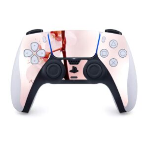 ITS A Skin Skins Compatible with Sony Playstation 5 Console Disc Edition - Protective Decal Overlay Stickers wrap Cover - Cherry Blossoms