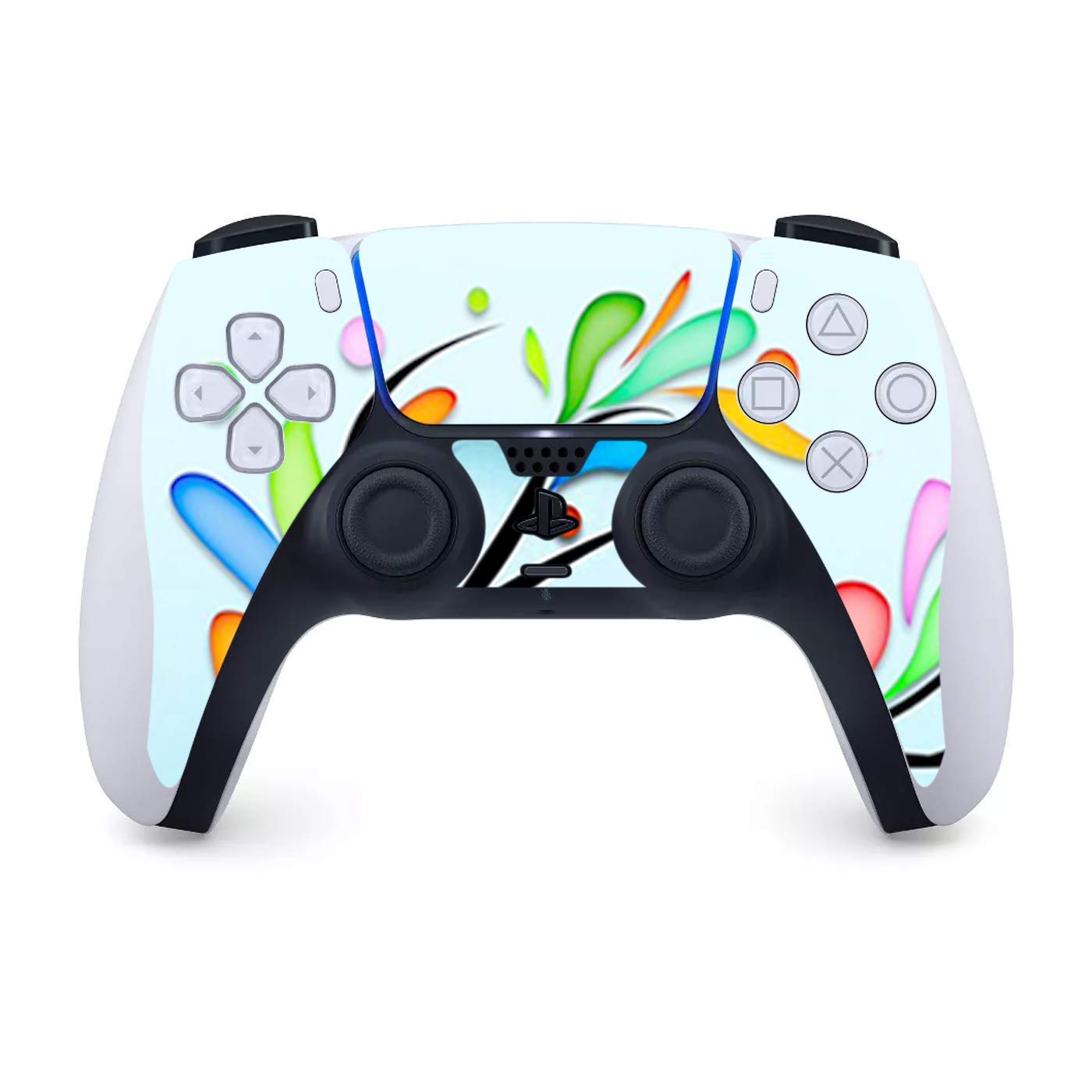 ITS A Skin Skins Compatible with Sony Playstation 5 Console Disc Edition - Protective Decal Overlay Stickers wrap Cover - Colorful Artistic Owl in Tree