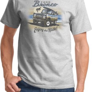 Ford Bronco Enjoy The Ride Shirt, Ash Large