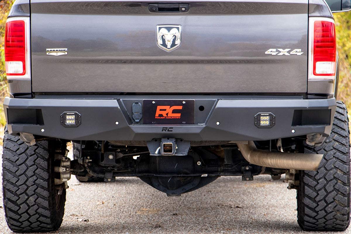 Rough Country Rear Heavy Duty LED Bumper for 2010-2024 Ram 2500/3500-10786A