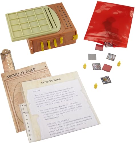 Mattel Games Escape Room in A Box: TIME Drifters ISABEL's Story Party Game for 1 to 4 Players with Clues & Puzzles, Combine with Kira's Story for Remote Play, Gift for 13 Year Olds & Up