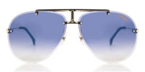 carrera 1032/s gold/blue shaded 62/12/145 unisex sunglasses