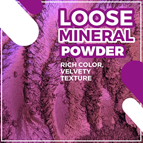 Concrete Minerals MultiChrome Eyeshadow, Intense Color Shifting, Longer-Lasting With No Creasing, 100% Vegan and Cruelty Free, Handmade in USA, 1.5 Grams Loose Mineral Powder (Spellbound)