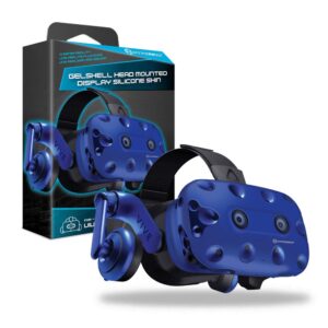 Hyperkin GelShell Silicone Skin for HTC Vive Pro (Blue) and Hyperkin GelShell Controller Silicone Skin for HTC Vive Pro/HTC Vive (White) (2-Pack)