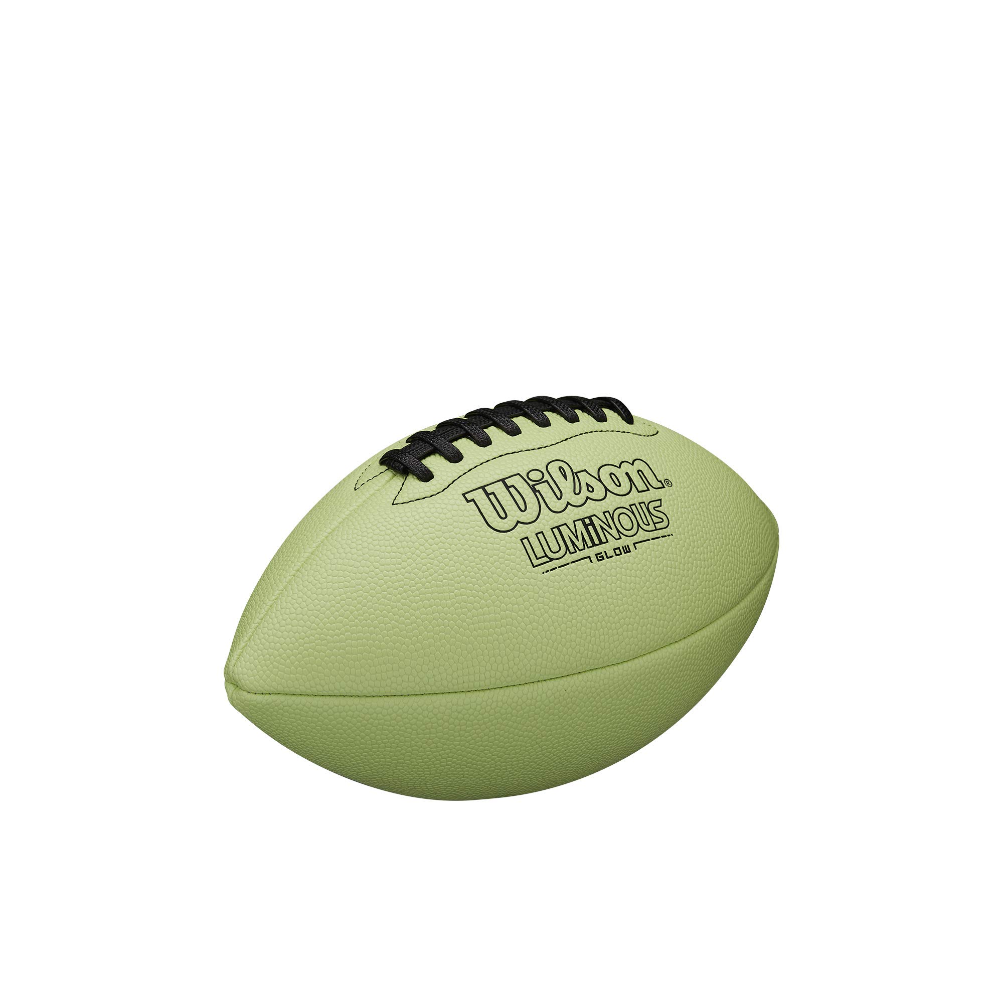 Wilson Luminous Glow Football - Junior Size, Green