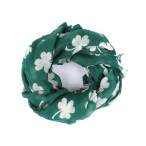 Nollia Green Shamrock St. Patrick's Day 2-Pack Scarf Set for Women