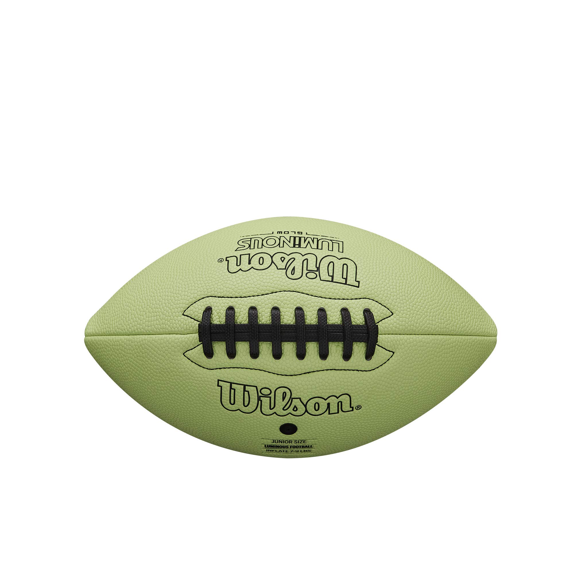 Wilson Luminous Glow Football - Junior Size, Green