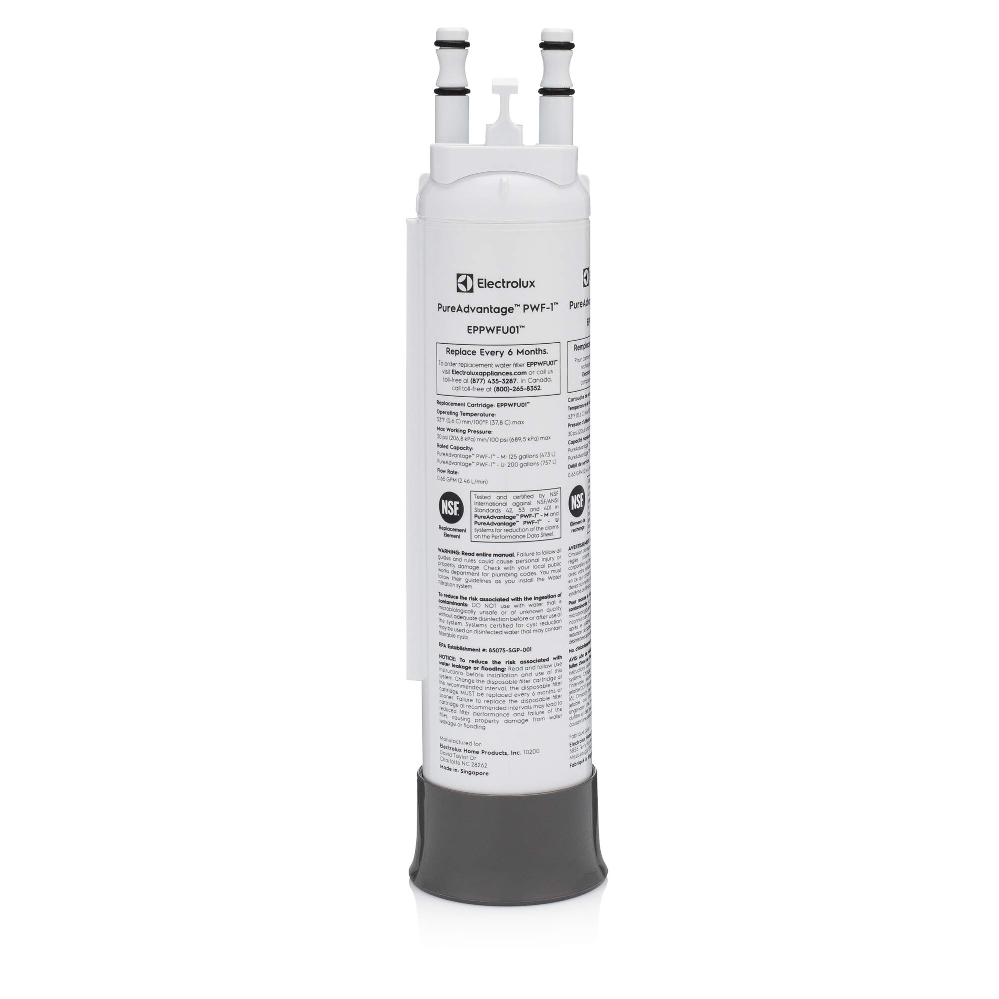 Electrolux EPPWFU01 PureAdvantage PWF-1 Water Filter, 1 Count (Pack of 1)