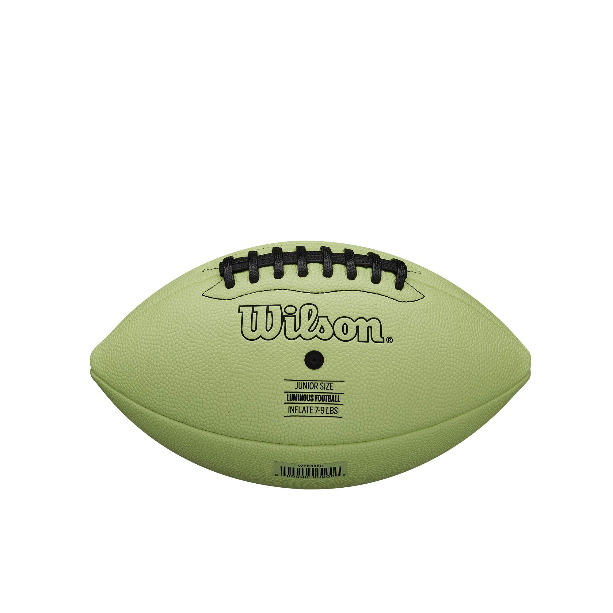 Wilson Luminous Glow Football - Junior Size, Green